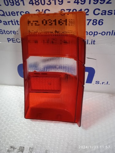 TRASPARENTE FANALE FANALINO POSTERIORE SINISTRO FIAT FIORINO 11/1987>2006 - Foto 8 di 9