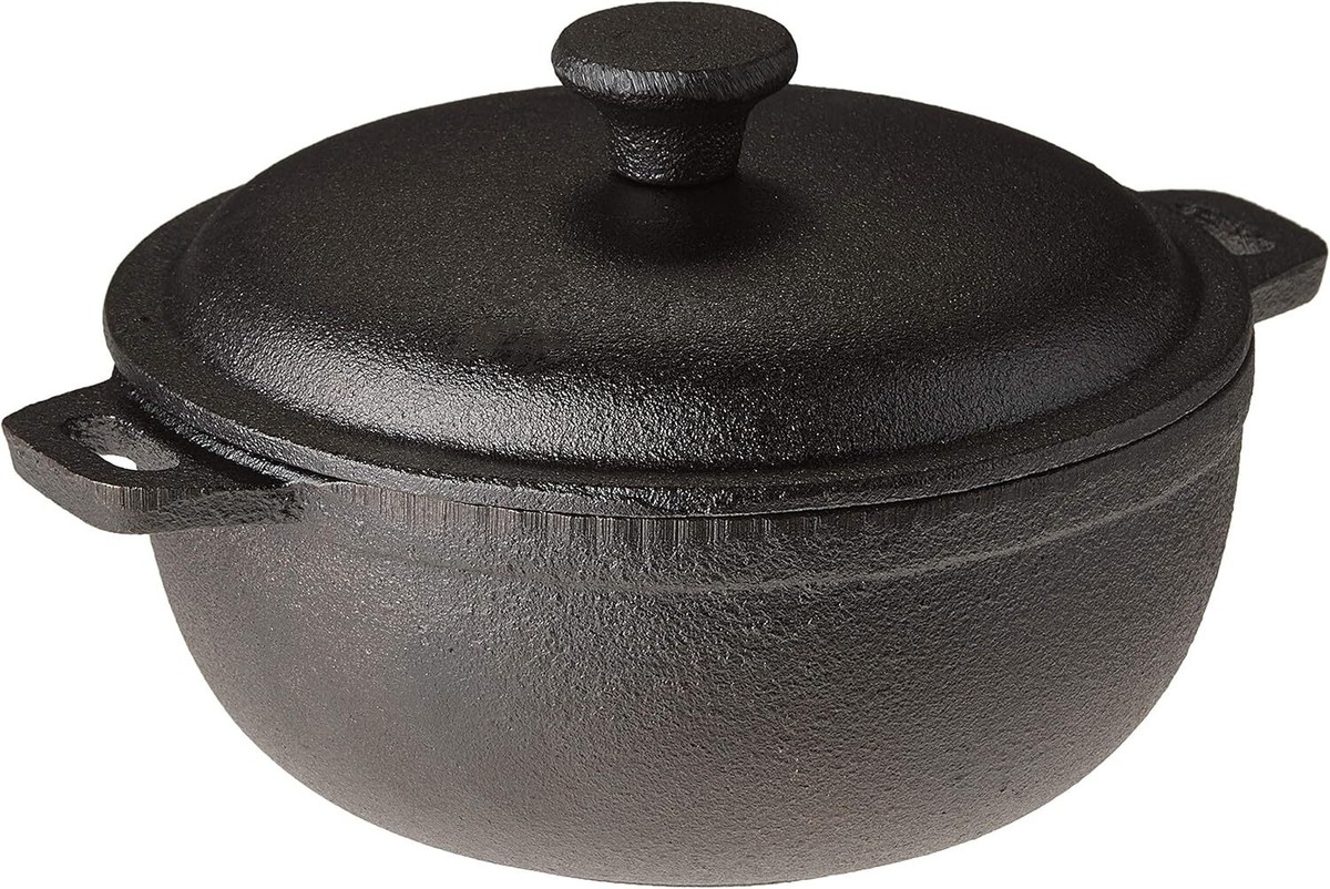 Old Mountain Pre-Seasoned Cast Iron 2 Cup Mini Dutch Oven Old Mountain Pre-Seasoned Cast Iron 2 Cup Mini Dutch Oven