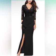 Missmay Vintage Floral Lace Dress