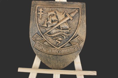  Coat of Arms Commando KIEFFER D-DAY 1944 Normandy