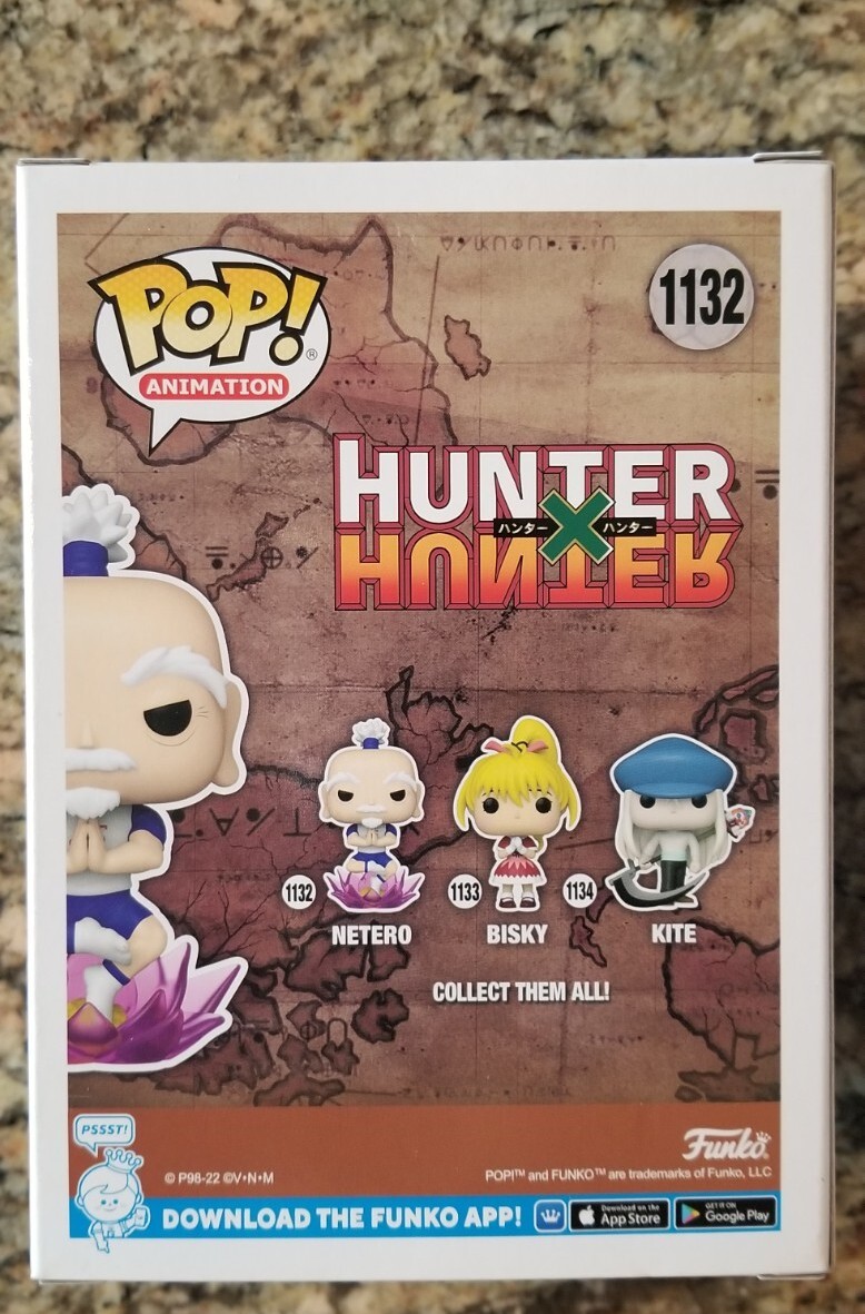 Funko Pop Animation #1132 Netero Hunter X Hunter | eBay