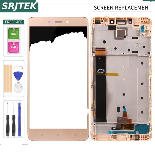 DISPLAY LCD TOUCH SCREEN Per XIAOMI MEE7 MET7 MEG7 BIANCO NERO FRAME REDMI 5 - Foto 2