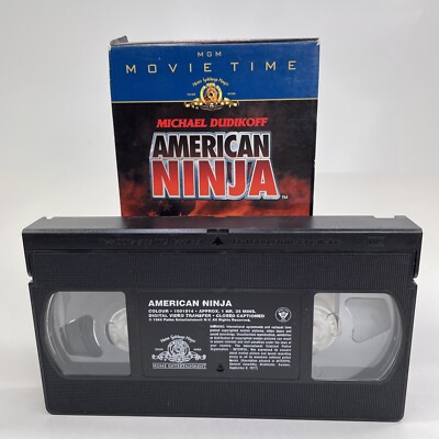 American Ninja, 1985 (VHS, 2001) Michael Dudikoff, Steve James