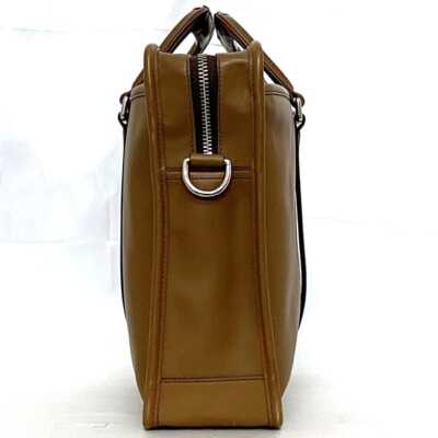 Coach Briefcase ec-21918 Brown F70662 Good Condition Document Bag