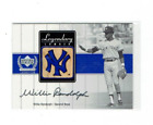 2000 Upper Deck Legends Legendary Lumber Game-Used Bat Willie Randolph
