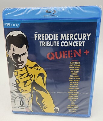 The Freddie Mercury Tribute Concert Queen + blu ray 2013 Neu Verschweißt  