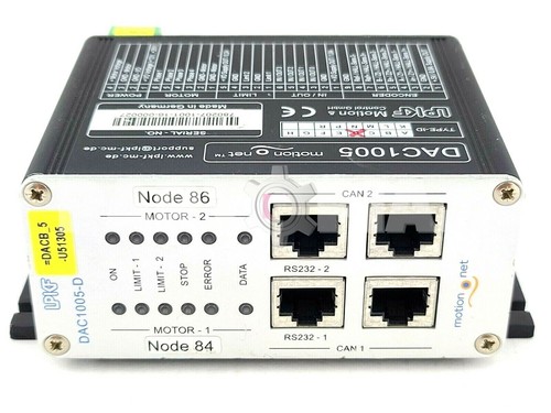 LPKF DAC1005-D Digital Axis Controller, Motion Net, W/Mounting Bracket BDAC1005D - 第 1/8 張圖片