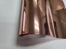 Chrome Copper Orange Rose Gold Vinyl Car Auto Wrap Sticker Decal Film Roll