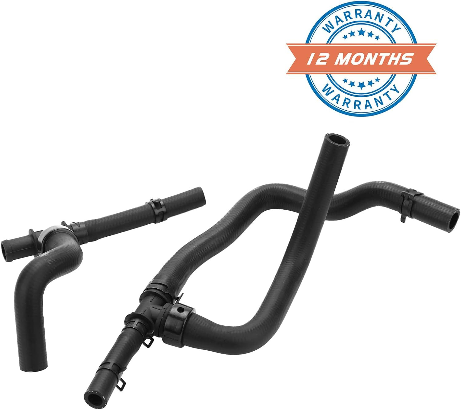 HVAC Heater Hose Pipe Kit with TEE for Return Compatible with Dodge Vehicle 2008