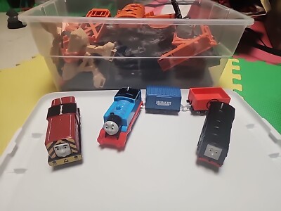 Thomas & Friends Motorized Train Engines & TrackMaster Track Builder Lot