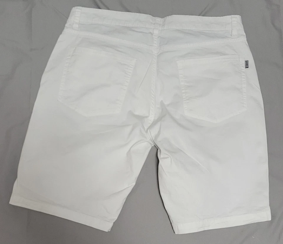 Pd and C stretch White shorts mens 34 - Image 2 of 4