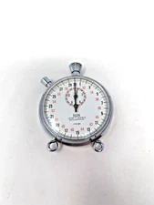 ELGIN LEVER 7 JEWELS SHOCKPROOF 1/10 SEC ANTI-MAGNETIC STOP WATCH Needs battery