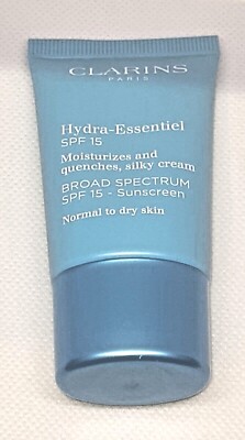 Clarins Hydra-Essentiel Silky Cream SPF 15 Normal Dry Skin 50ml New Boxed France