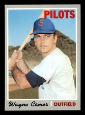 1970 Topps Baseball #323 Wayne Comer EX *d6
