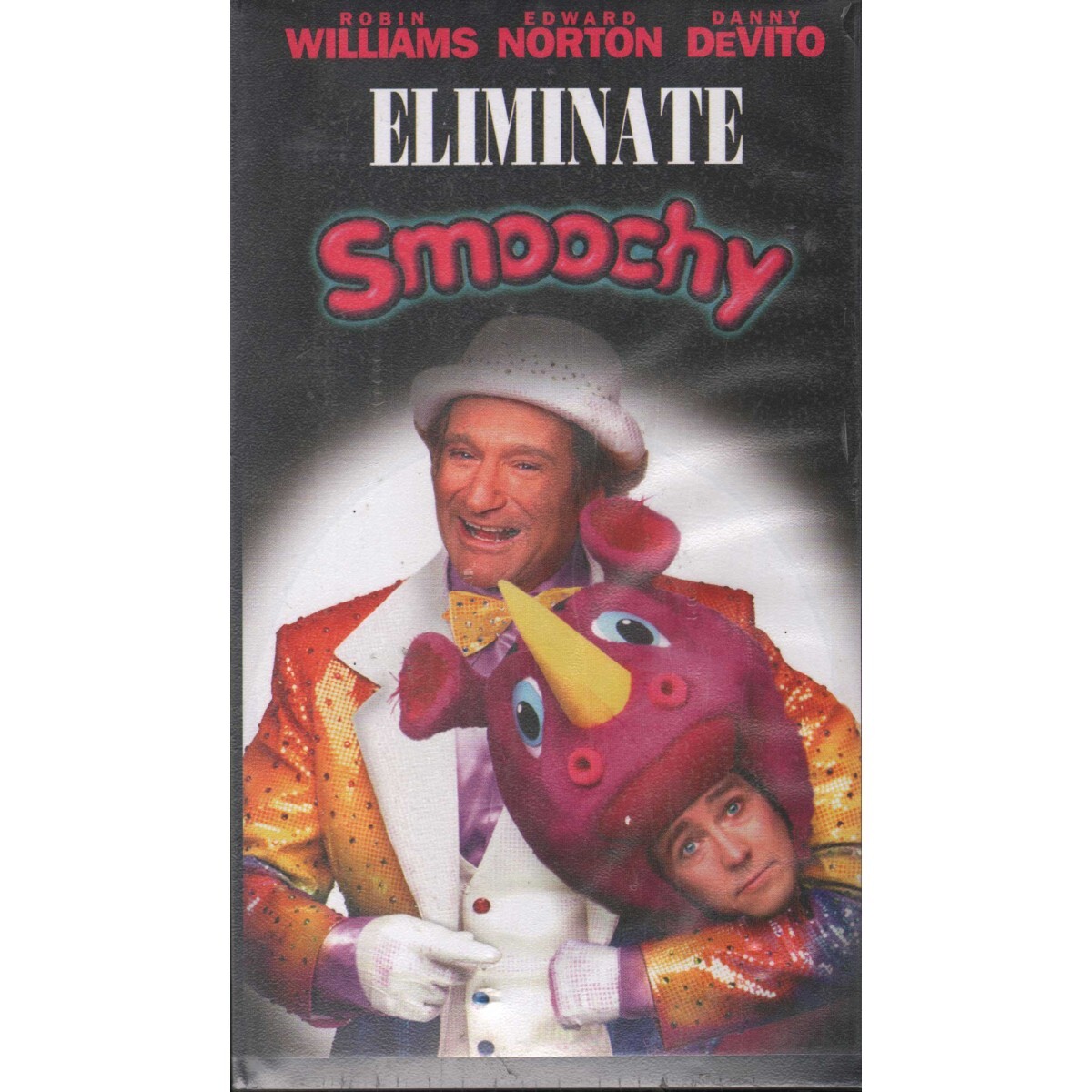Remove Smoochy VHS Danny DeVito Univideo - PIV22190 Sealed