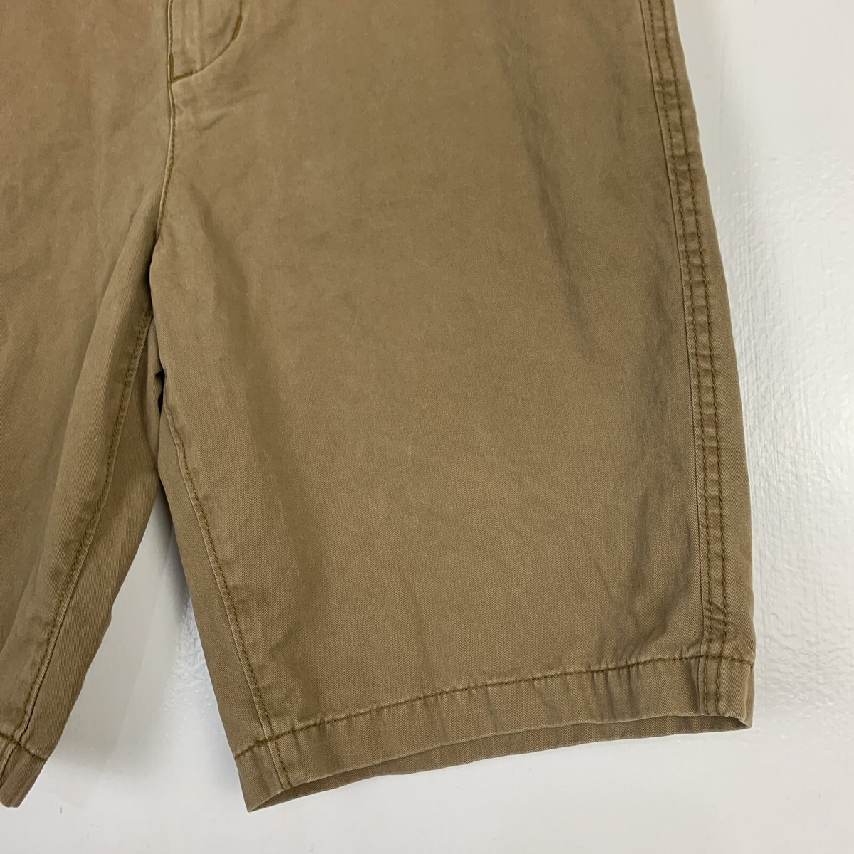 Short Chino American Eagle Homme - Taille 32 Marron/beige - 100% Coton (occasion Très Bon état)