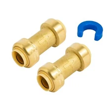 3/4 Inch Check Valve No Lead Brass Pushtoconnect Plumbing Fittings For Pex Pipe 