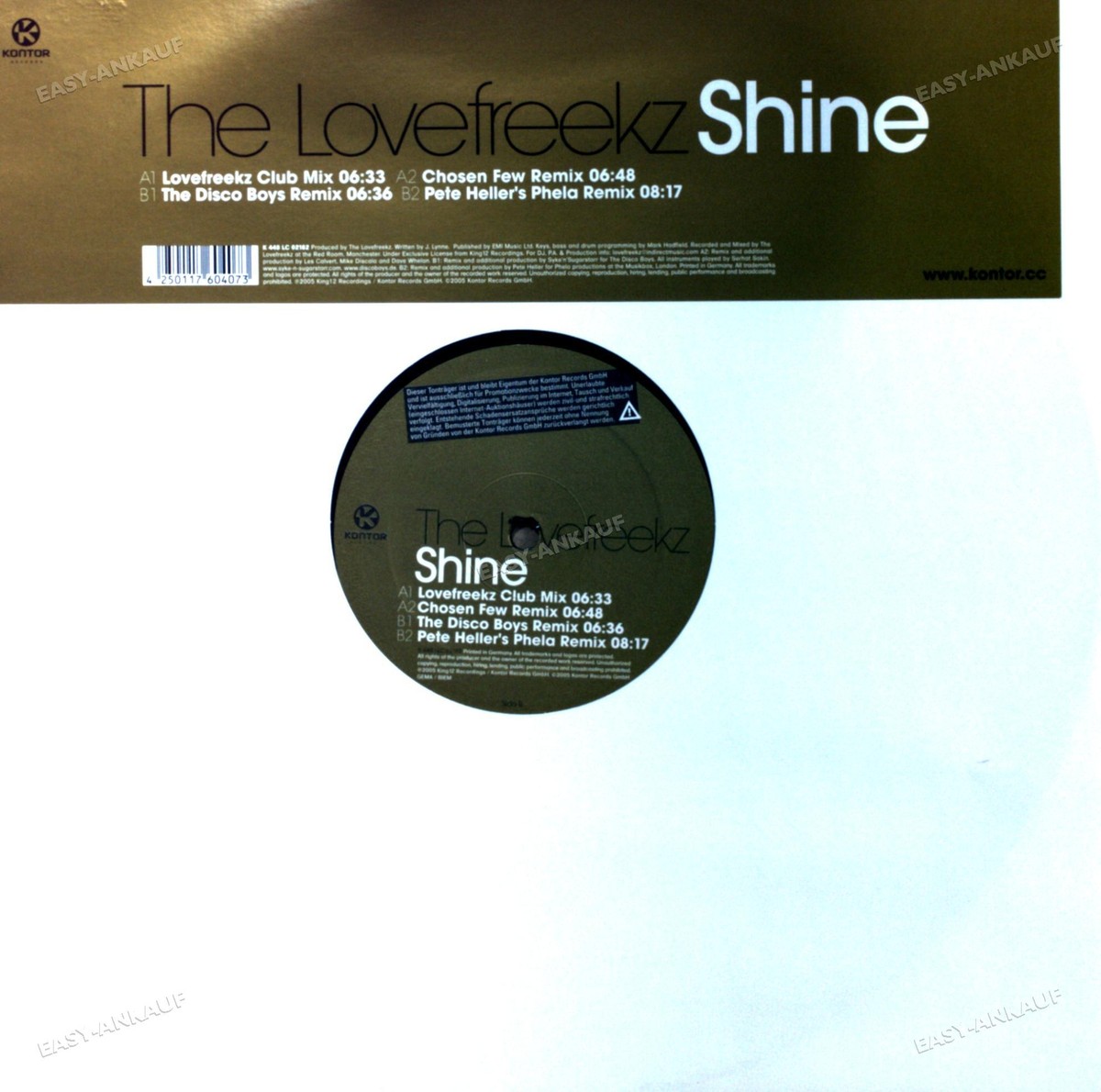 The Lovefreekz - Shine Maxi (VG+/VG+) '* | eBay