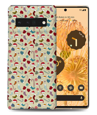 CASE COVER FOR GOOGLE PIXEL|CHRISTMAS STOCKINGS PATTERN 3