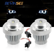 White Led Angel Eyes Halo Ring Marker Light Fit Bmw 528i E60 E61 Lci 2007-2011