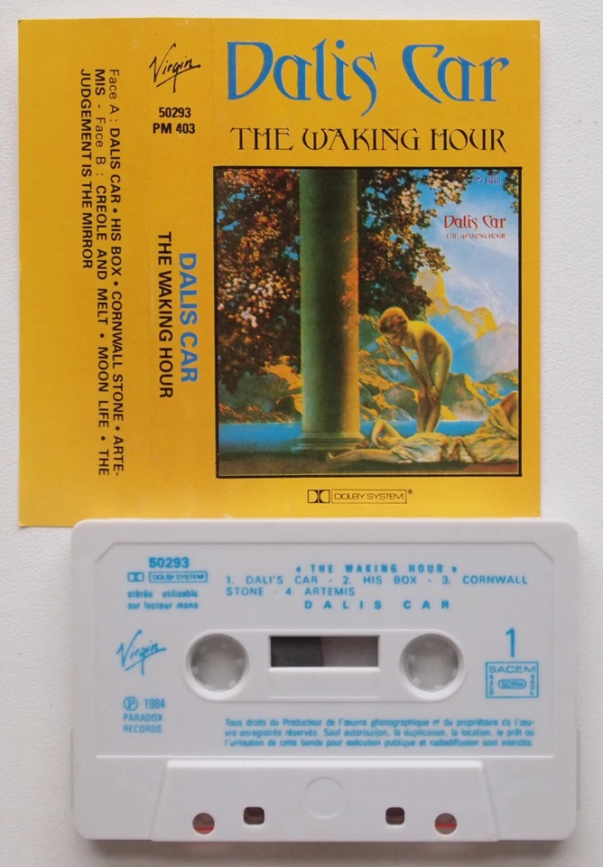 DALIS CAR - THE WAKING HOUR (VIRGIN 50293) 1984 FRANCE CASSETTE BAUHAUS JAPAN - Image 2 of 4