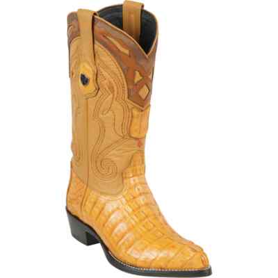 WILD WEST BUTTERCUP CAIMAN CROCODILE TAIL WESTERN COWBOY BOOT J-TOE EE+ 2990102
