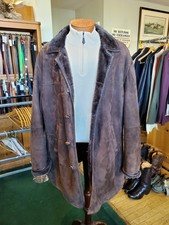 Gimo's Suede Shearling Lined Coat