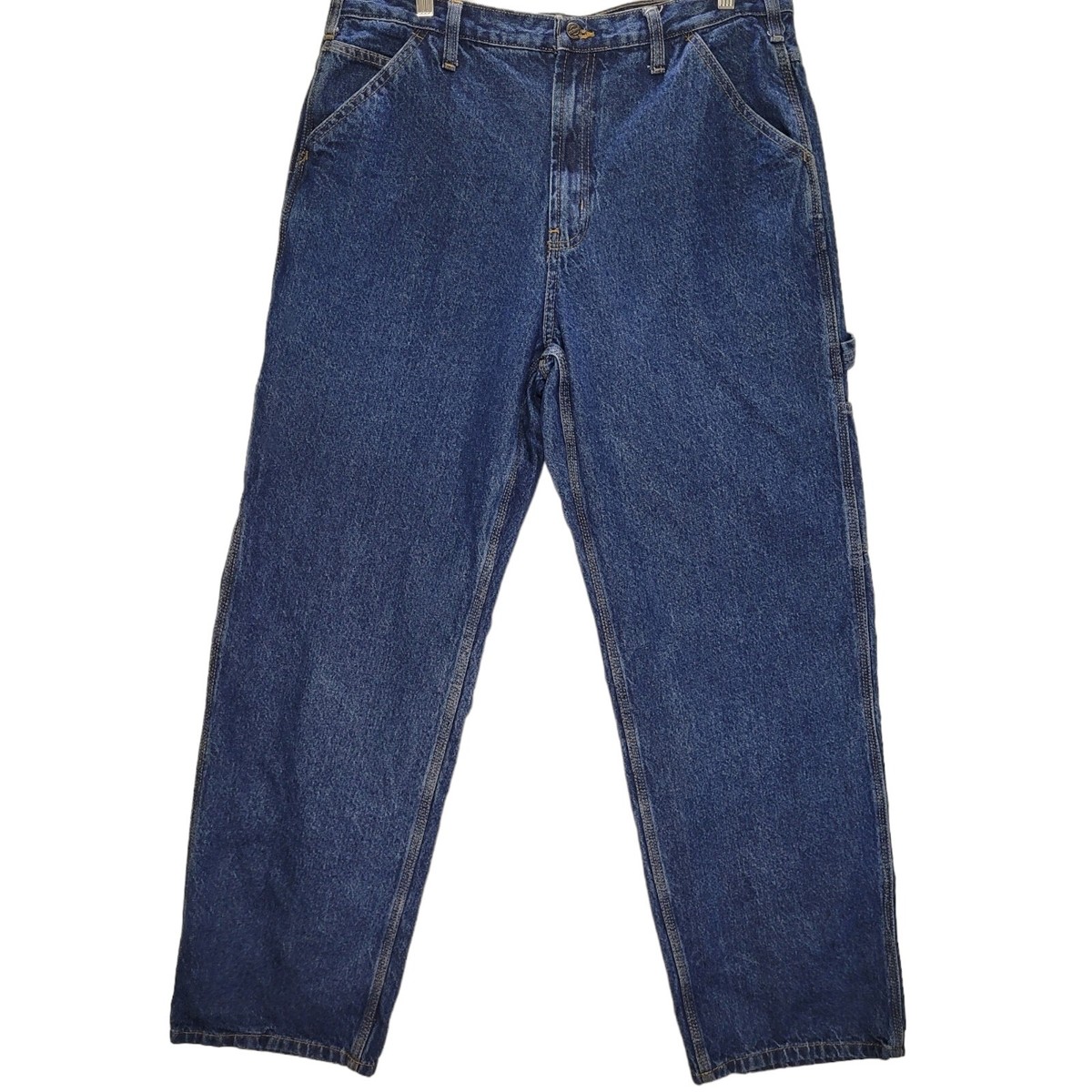 Rural King Mens Carpenter Jeans 38x34 Straight Leg Relaxed Fit Casual Work  | eBay