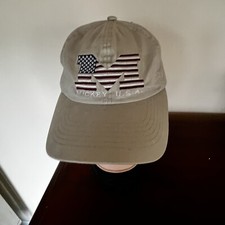 Mickey Mouse Embroidered American Flag "M" Walt Disney World Adjustable Hat Cap
