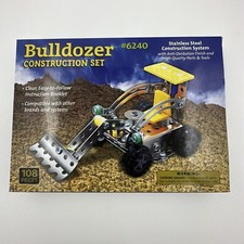 Mud Puddle Bulldozer Construction Set 6240, Stainless Steel, 108 Pieces FREE SH