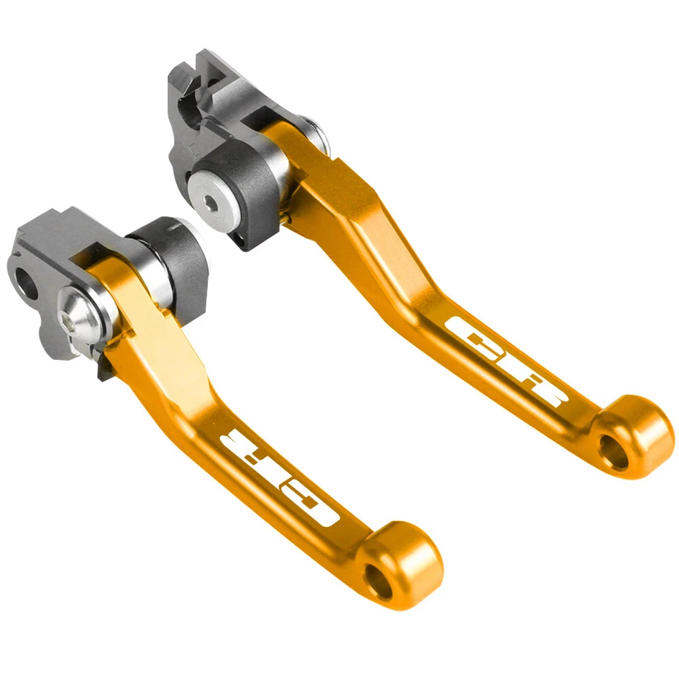 Motorcycle Dirtbike Pivot Brake Clutch Levers For HUSQVARNA CR125 CR300 Controls — 第 4/4 张图片