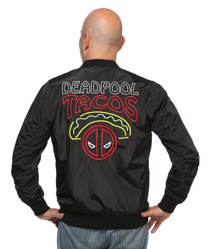 deadpool denim jacket