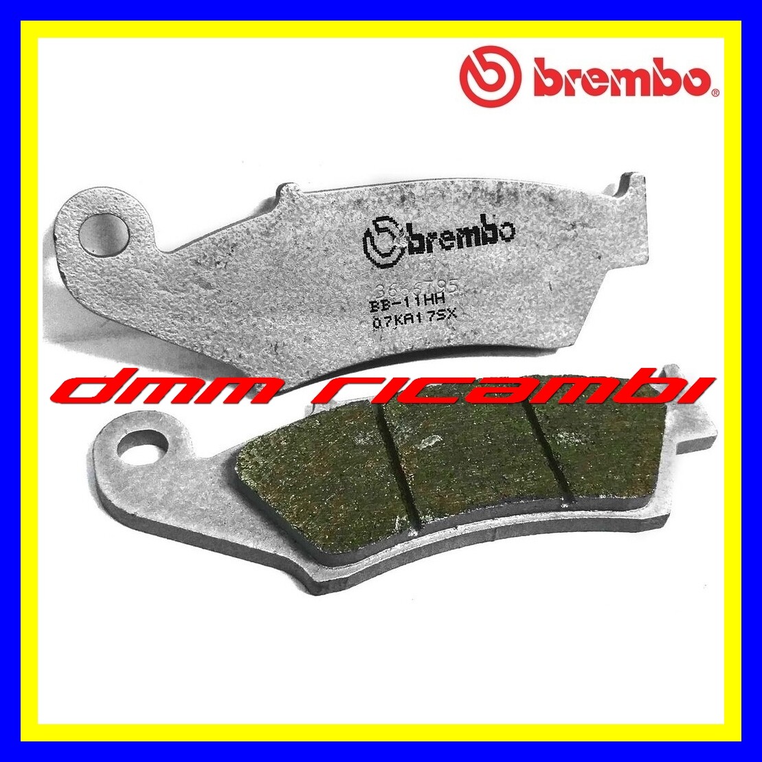 Pastiglie freno anteriori BREMBO SX HONDA CRF 250 R / X 16>17 Grigie 2016 2017