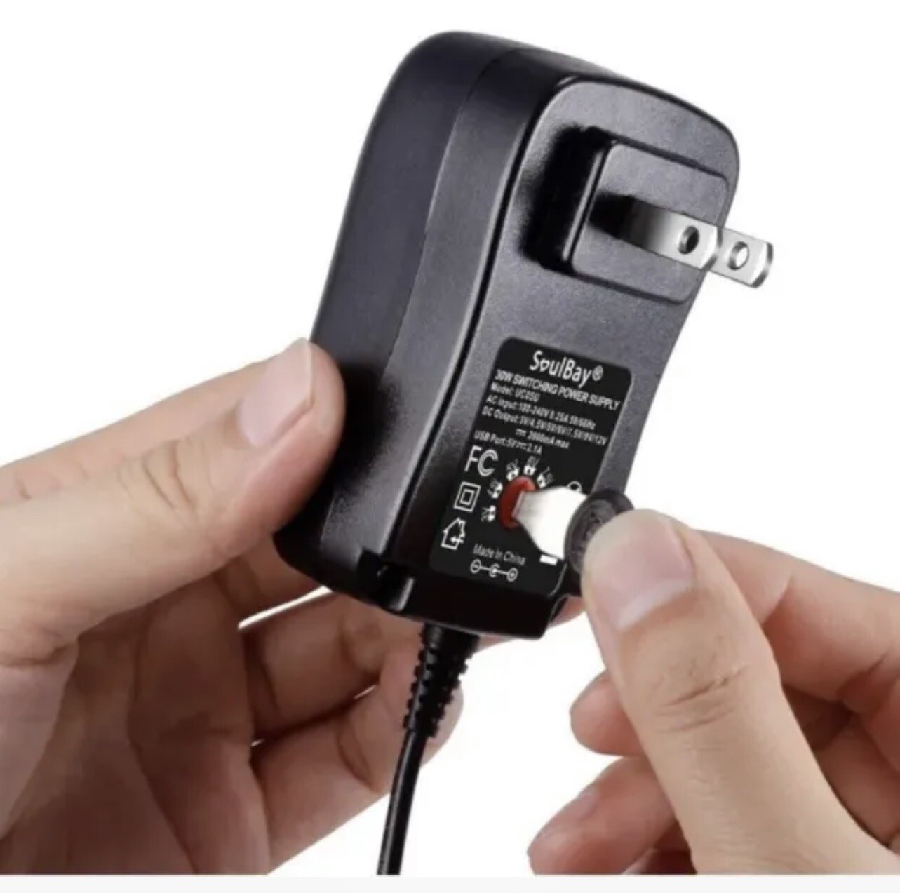 SoulBay 30W Universal AC Adapter Power Supply Replacement