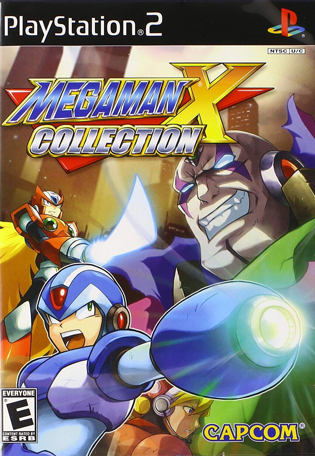 Mega Man X Collection [PlayStation 2 PS2 Retro Action Zero Capcom