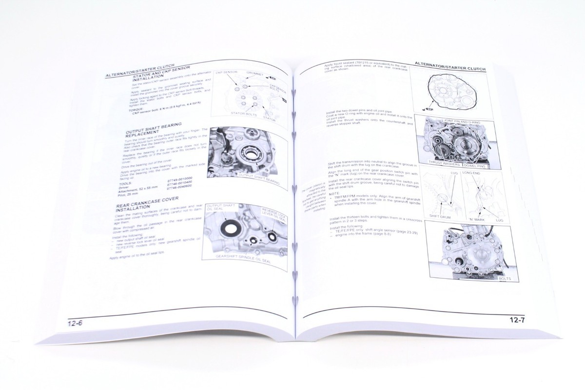 New Genuine Honda Service Manual 07-13 TRX420 Rancher FE FM FPE