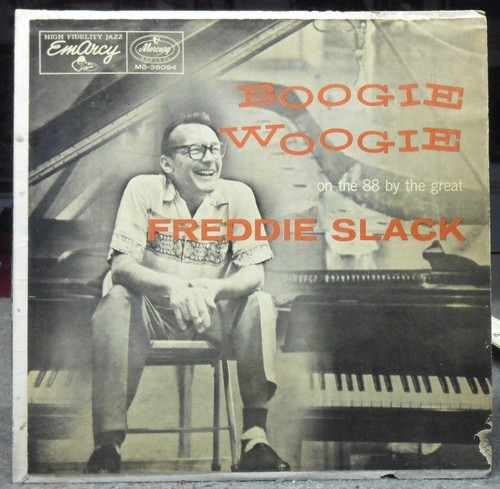 BOOGIE WOOGIE On The 88 by the Great FREDDIE SLACK Emarcy LP VG++ 1st Edition