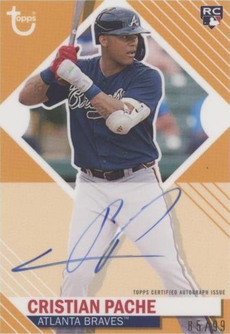 2021 Topps Brooklyn Collection - Cristian Pache #BKA-CP - 1 of 1