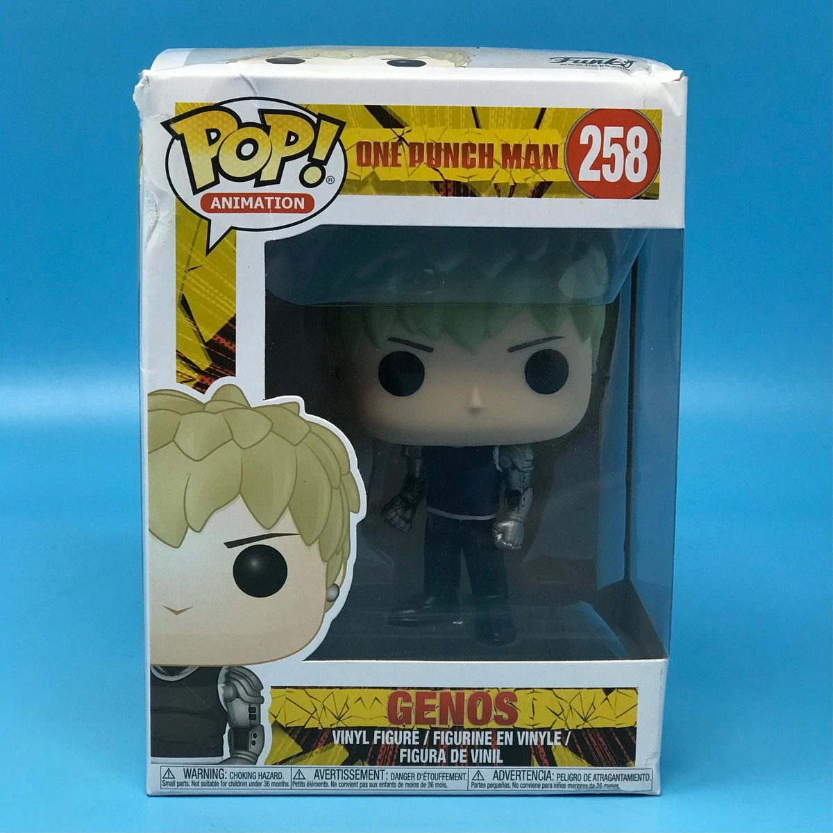 Cheap 8 piece Naruto / one punch Man Funko Pop Lot