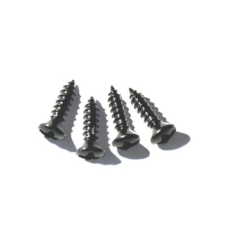 Placa trasera cubierta de cavidad de control de 4 tornillos negra para Gibson Firebird 2017+ - Imagen 3 de 4