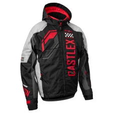 Castle X Strike G5 Snowmobile Jacket - Red/Silver/Black