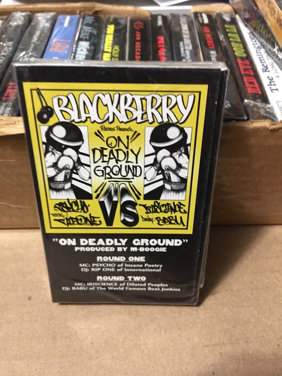 Psycho & Rip One Vs Iriscience & Babu – On Deadly Ground SEALED 