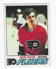 1977-78 TOPPS ANDRE DUPONT #164 PHILADELPHIA FLYERS