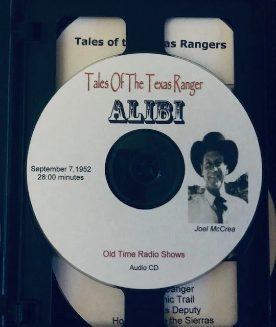 Tales of Texas Ranger TV SEALED-4 DVDs Case+Bonus OTR Audio CD-Texas Rangers