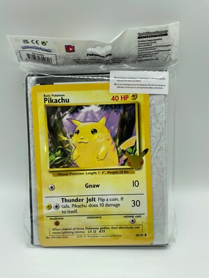 Pokemon TCG 25th Anniversary First Partner Collector's Binder - Brand New |  eBay