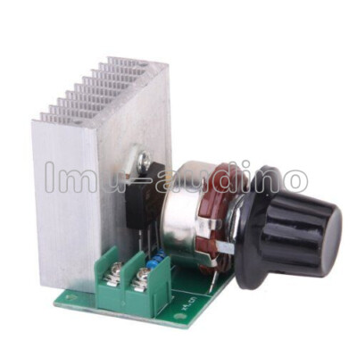Speed Controller AC 4000W SCR Electric Voltage Regulator Dimming Switch M