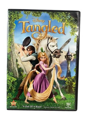 Tangled DVD 2011 Disney Widescreen Feature Film & Bonus NTSC Region 1