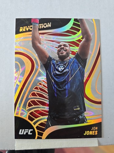Jon Jones [Galactic] #23 2023 Panini Chronicles UFC Revolution card