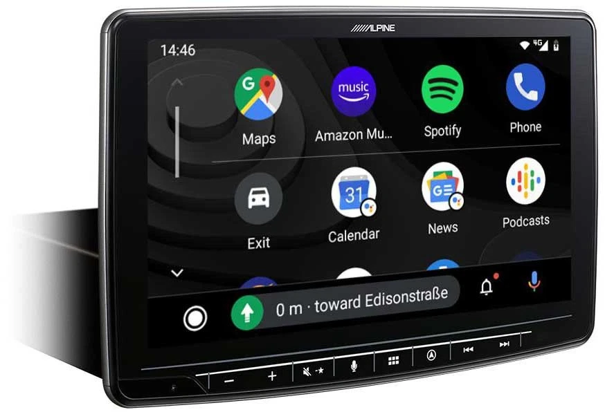 Alpine INE-F904TRA Navi für Ford Transit - Bild 3 von 4