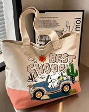 2025 New Starbucks Snoopy Tote Bag Shoulder B...